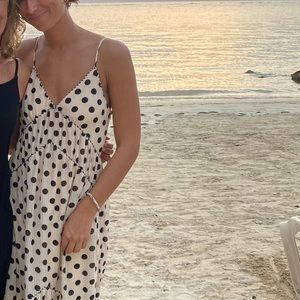 REVOLVE X HOUSE OF HARLOW polka dot maxi dress